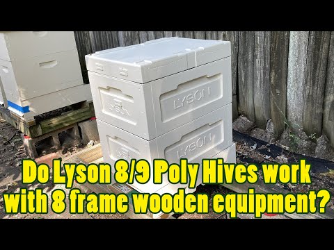 ❹ Do Lyson 8/9 Poly Hives work with wooden 8 frame equipment?