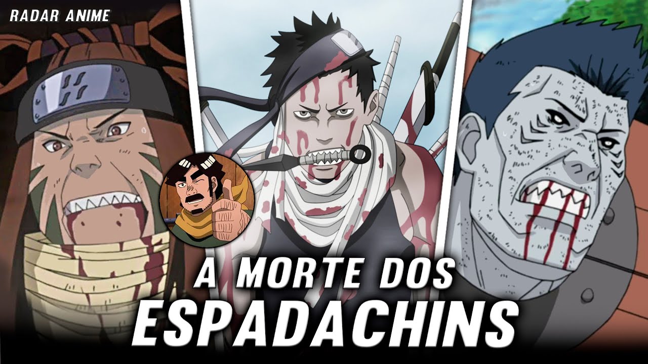 COMO FOI A MORTE DE CADA MEMBRO DOS SETE ESPADACHINS DA NÉVOA