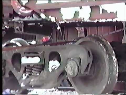 Bangor and Aroostook railroad Wreck Recovery at Milo Maine