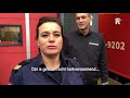 Brandweervrouw Amanda is ontzettend blij met het resultaat van haar actie