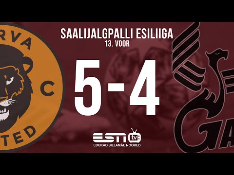 NARVA UNITED FC II  - NARVA SK GANZA 5:4 │SAALIJALGPALLI ESILIIGA 13.voor