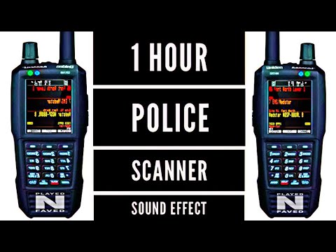 1 Hour Police Radio Chatter Sound Effect | Walkie Talkie Scanner Sounds | Royalty Free