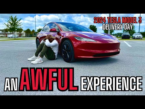 WORST Tesla Delivery Day EVER! - 2024 Tesla Model 3 Highland (Long Range)