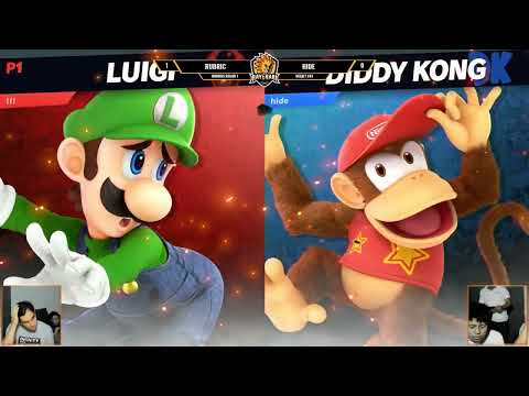 Rayenari Weekly 49 - Winners R1 - Rubric (Luigi) Vs. Hide (Diddy Kong) - SSBU