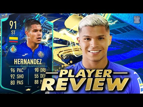 INSANE ATTACKING AI?! 😲 91 SBC TEAM OF THE SEASON MOMENTS HERNANDEZ REVIEW! FIFA 21 ULTIMATE TEAM