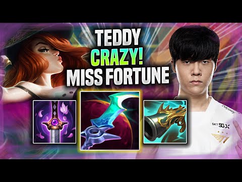 TEDDY CRAZY MISS FORTUNE GAME IN KR SOLOQ! - T1 Teddy Plays Miss Fortune ADC vs Ziggs!