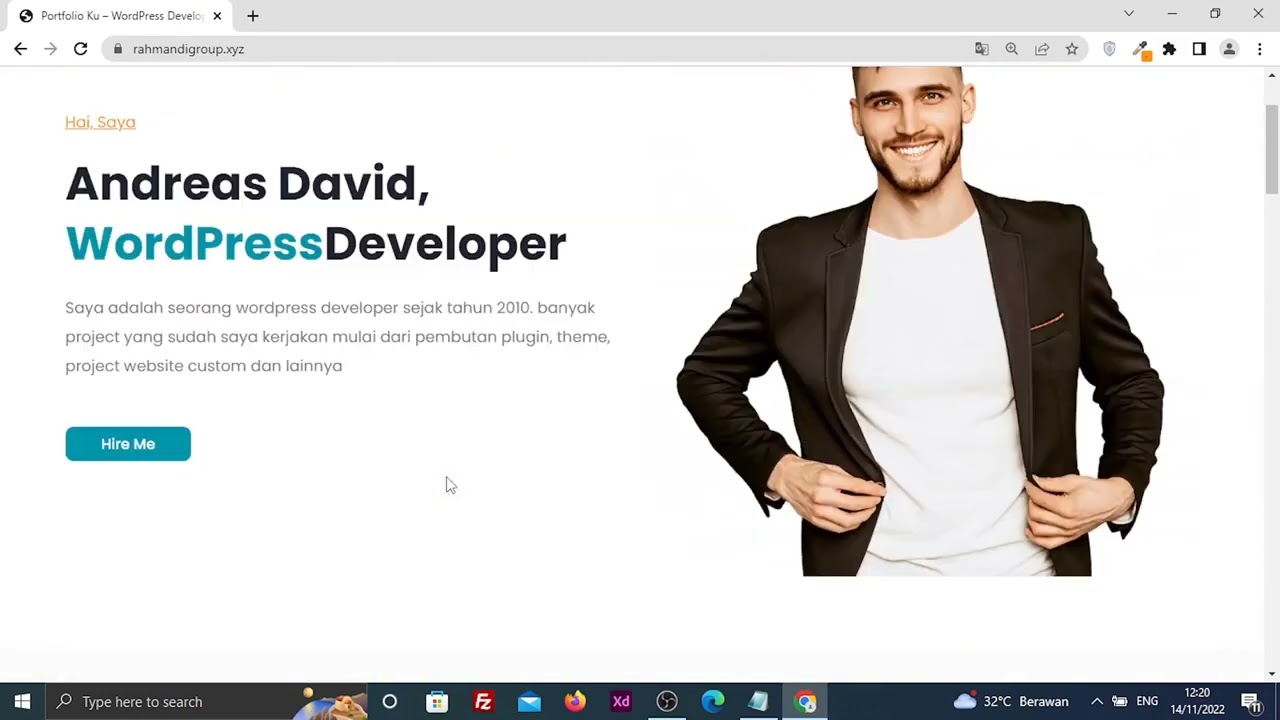 Seperti Ini Website yang akan dibuat
