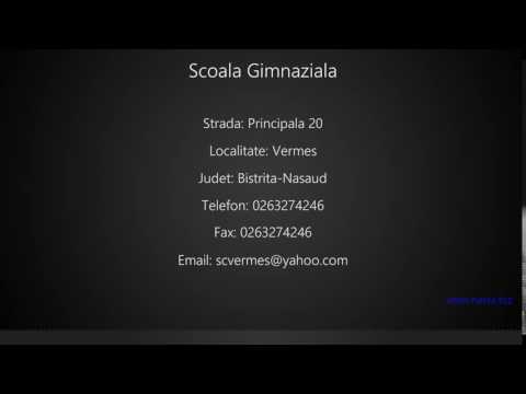 Scoala Gimnaziala Vermes