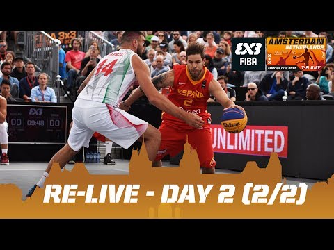 Re-Live - FIBA 3x3 Europe Cup 2017 - Day 2 (2/2) - Amsterdam, Netherlands | 3x3 Basketball