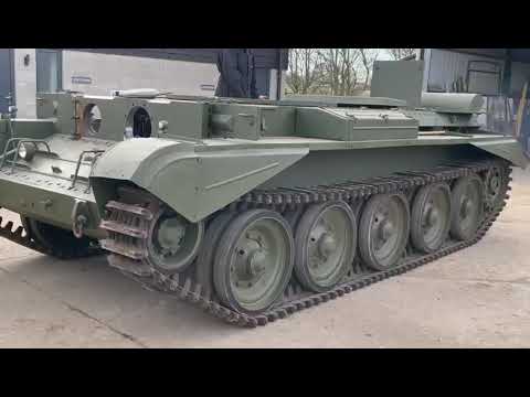 1944 A27M Cromwell MK IV, test drive