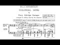 Colonial Song by Percy Grainger