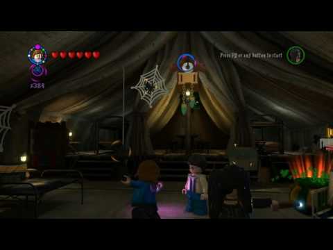 Lego Harry Potter Years 5-7. Clearing the Tent of Hidden Items.
