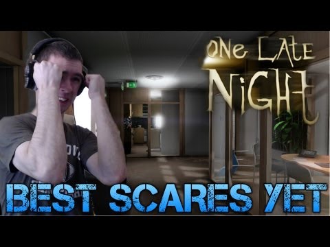 One Late Night - BEST SCARES YET - Indie Horror Game Walkthrough/Commentary/Facecam