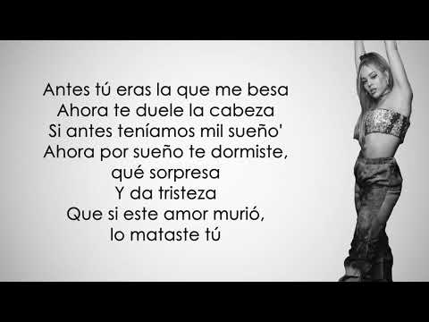 Cali Y El Dandee, Danna Paola - Nada (Letra/Lyrics).