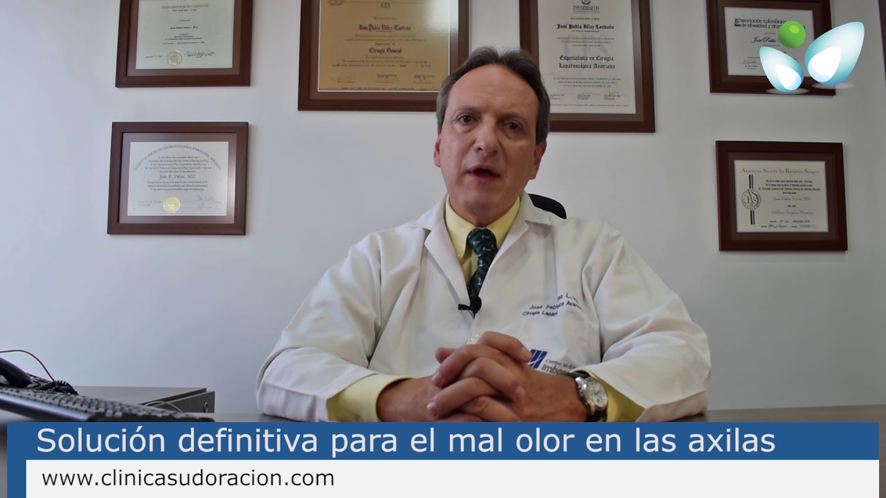 Solución definitiva para el mal olor y la sudoración excesiva en las axilas