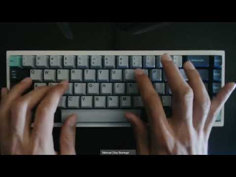 Bakeneko 65 Stock Neapolitan ice cream switches with GMK Hammerhead key caps sound test