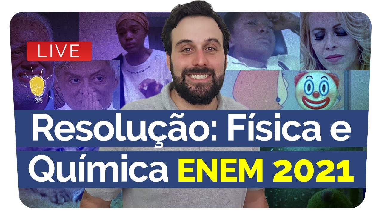 Como foi o SEGUNDO DIA do Enem 2021? 🤯 | Resolução da prova de Física e Química | Gabarito AO VIVO!