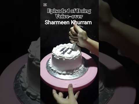 My Talented Niece Sharmeen Khurram Made this cake 🎂🎈🥳 say Masha Allah and like share order