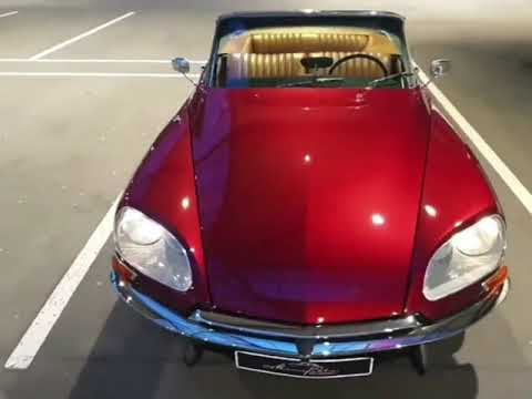 Citroen DS Cabrio. Old School Car. Vintage Car.