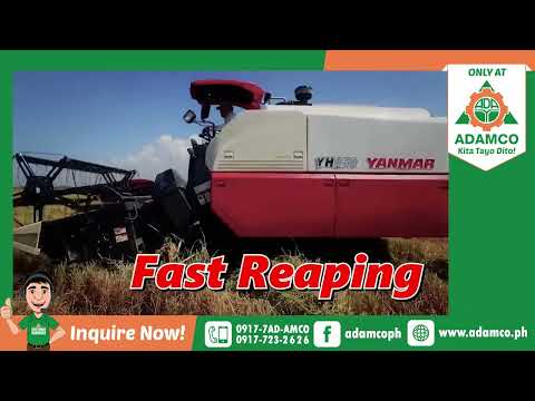 Yanmar Rice Combine Harvester - Adamco