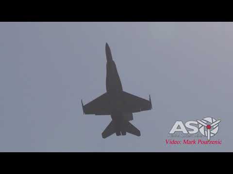 2019 Australian Formula 1 Grand Prix F/A-18A Hornet Display