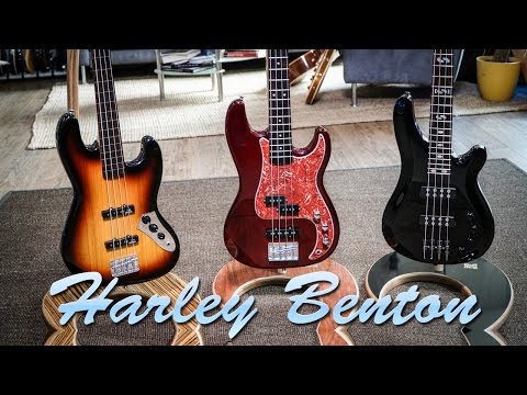 Harley Benton Basses - Review (JB-40FL / PJ-4 HTR / B-450)