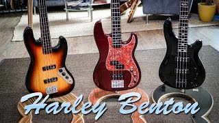 Video thumbnail for Harley Benton Basses - Review (JB-40FL / PJ-4 HTR / B-450) by EytschPi42
