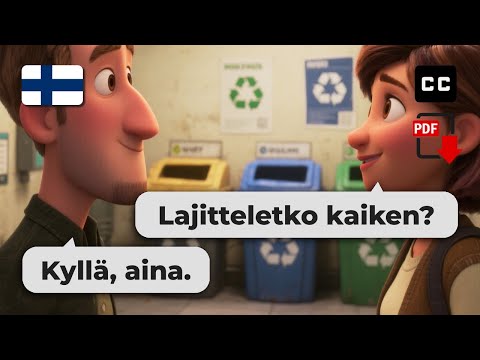 10 Real-Life Finnish Dialogues to Learn Finnish for Beginners 🇫🇮