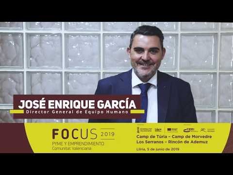 Jos� Enrique Garc�a Llop, de Equipo Humano. Focus Pyme y Emprendimiento Ll�ria 2019