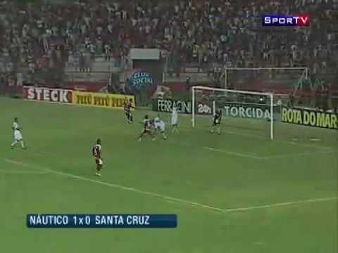 NauticoNET -Náutico 1x0 Santa Cruz - Semi Final Pernambucano 2010 - Melhores Momentos - Globo