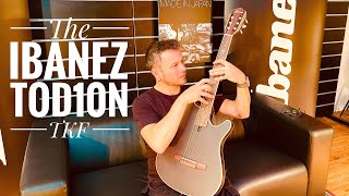 Video thumbnail for New Ibanez TOD10N - TKF Tim Henson Signature guitar and the new 2023 models coming soon…… by Remy Hansen