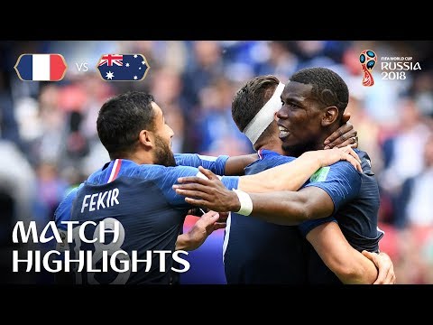 France 2-1 Australia    ( World Cup RUSSIA 2018 )