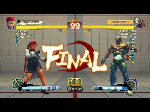 SSF4 AE 2012: Tonpy (Viper) vs Poongko (Seth) - Xbox Live Ranked Match