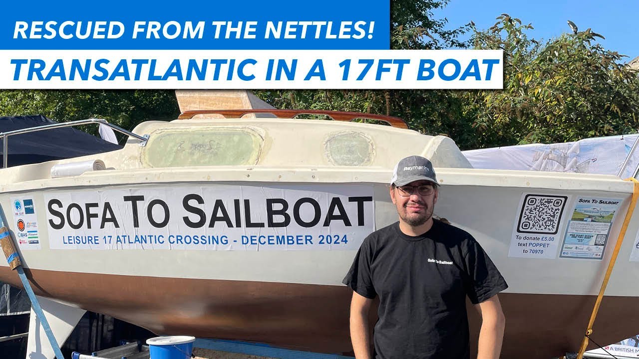 This 17ft boat is going to cross the Atlantic!