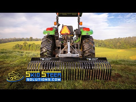 Tractor Basics Landscape Rake Overview | Skid Steer Solutions