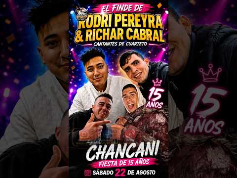 UN FINDE BONITO EN CHANCANI👌🎙️🫶🔥😄 #rodripereyra #cuarteto #cordoba #humor #larioja #sanluis