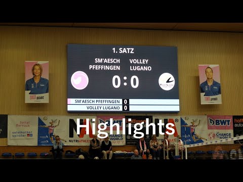 Highlights partita  four.Sm’ Aesch Pfeffingen - Volley Lugano,