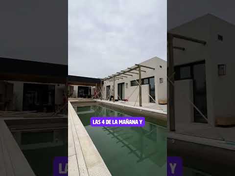 21 segundos para ver pergola de tronco impregnado #santafe #pergola #rústico