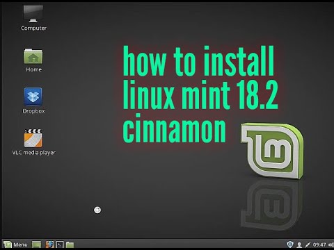 how to install linux mint 18.2 cinnamon for beginners