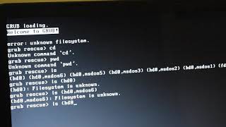 How to Resolve Grub Error: Unknown Filesystem - Easy!