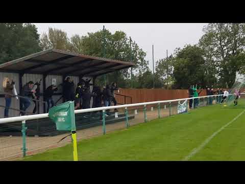 Biggleswade Town Vs Bromsgrove Sporting: Winning goal for Sporting