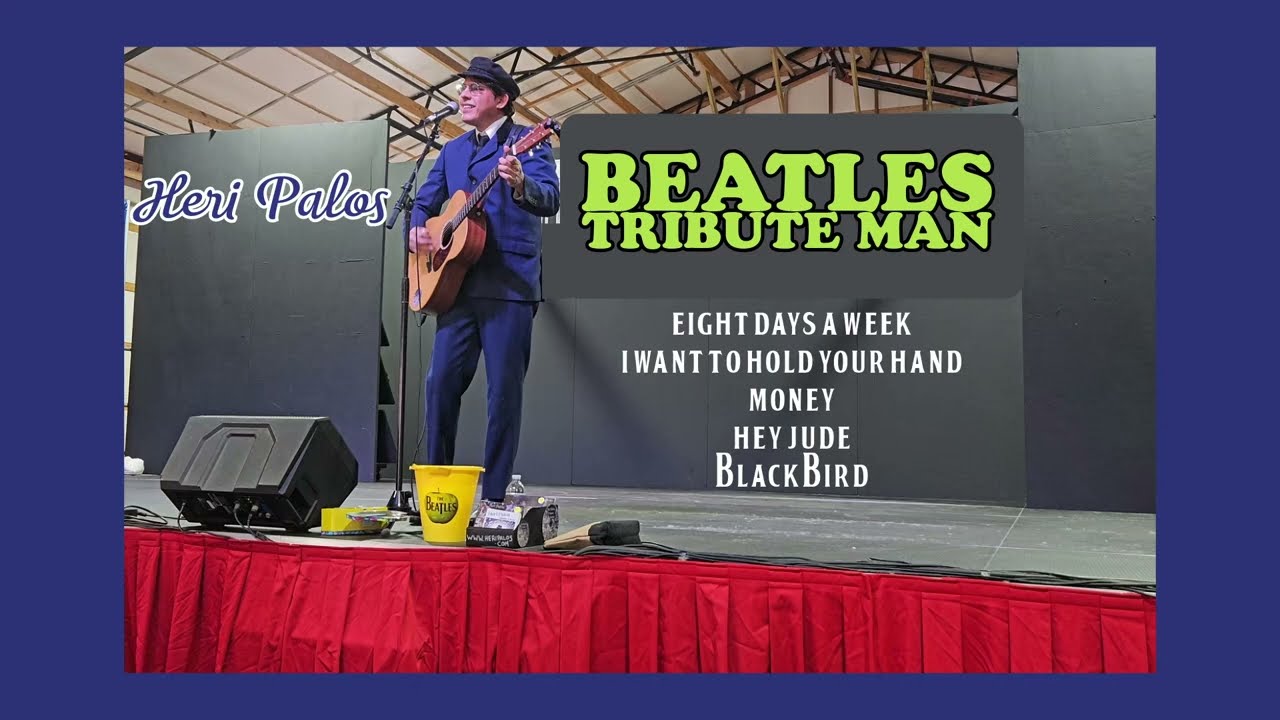 Promotional video thumbnail 4 for Beatles Tribute Man