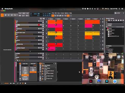 Bitwig Lemur Template Setup and Demo