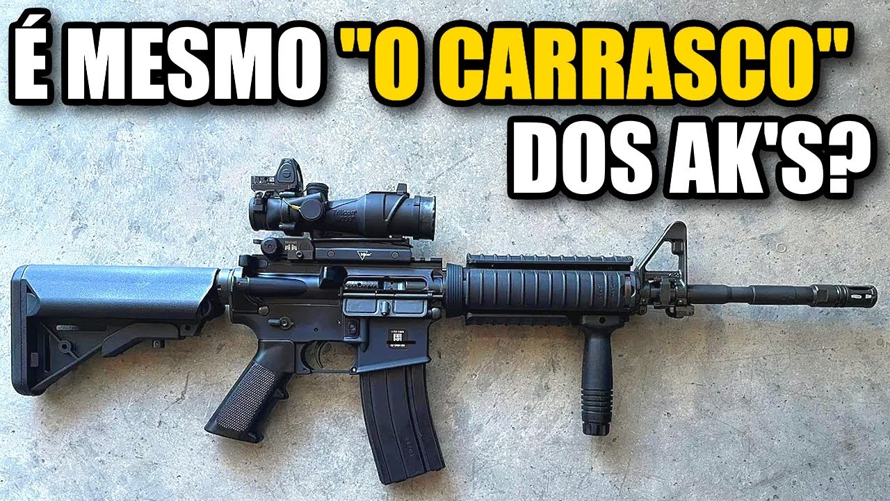 Origem do fuzil Colt AR 15 , M16 e a M4 carabina