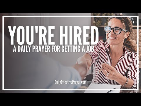 Prayer For Getting a Job | Powerful Miracle Prayer For Finding a Good Job