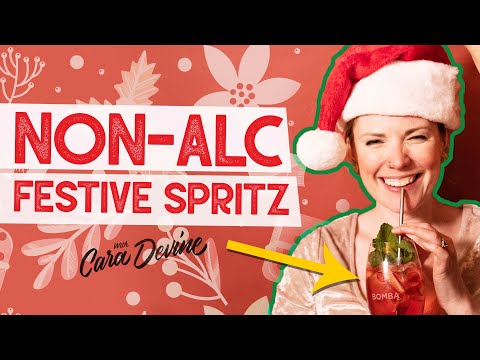 The Best NON ALCOHOLIC Spritz for your Festive Season