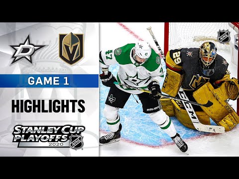 NHL Highlights | WCF, Gm1 Stars @ Golden Knights - Sept. 06, 2020