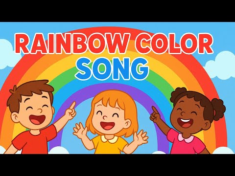 🌈 Rainbow Color Song for Kids | Learn Colors with Parnika | Fun Educational Song #preschoollearning