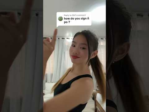 Sign “Ñ” so yeah!! #signlanguage #tutorial  #fsl #fyp #shorts