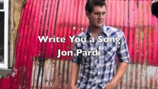 Write You A Song Music Video